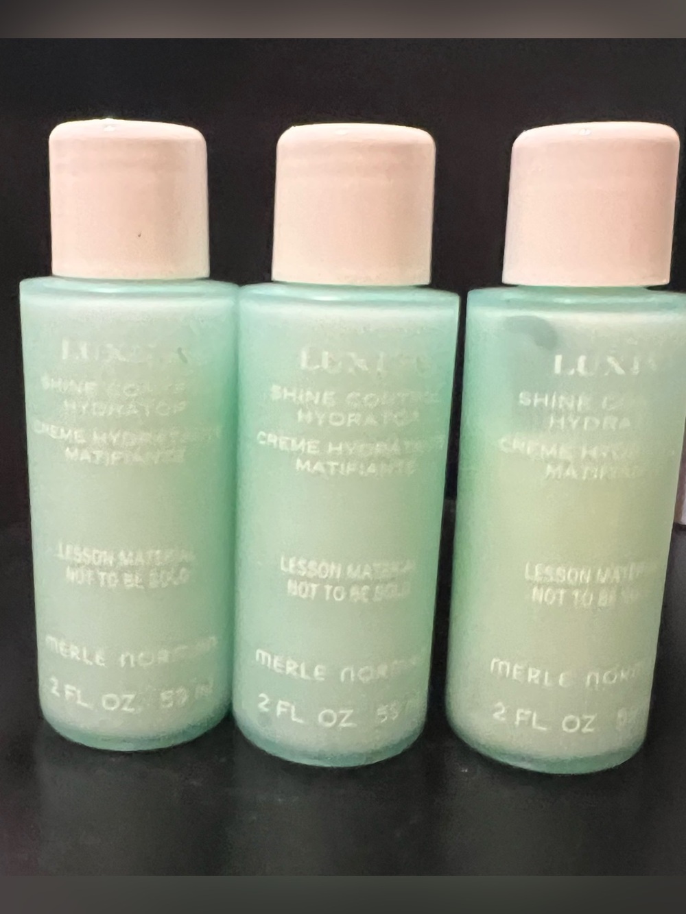 Merle Norman Luxiva Shine Control Hydrator 2 oz Lot of Three